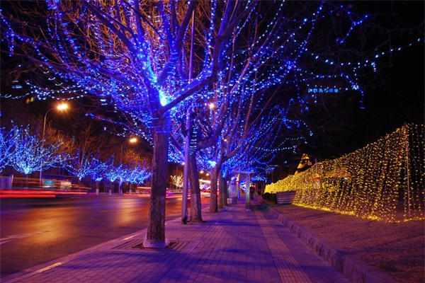 滎陽夜景亮化工程后